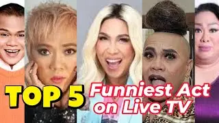 TOP 5 FUNNIEST ACTING OF A COMEDIANS IN PHILIPPINE TV | VICE GANDA or SUPER TEKLA?