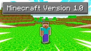 I Beat Minecraft 1.0 in 2026
