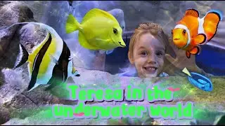 Teresa in the underwater world/ Тереза в подводном мире