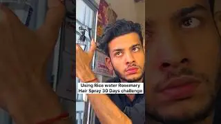 Rice water & Rosemary Hair Spray Best Results on hair | #haircare