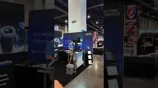 Booth tour @ CHAMPS #easyworldautomation #automation #cannabistech #automatedsolutions #tradeshow