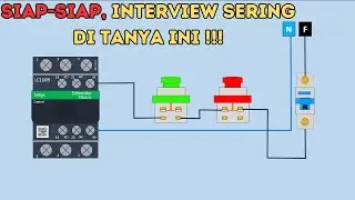 CARA MERAKIT DASAR KONTAKTOR - SCHNEIDER