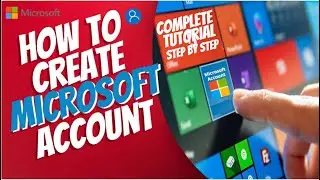 How To Create Microsoft Account 2021 | Create Microsoft Account In Windows 10/11 | Account Security