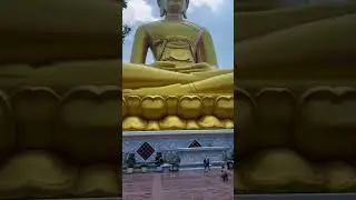 Biggest Buddha i ever saw wow #thailand #buddha #temple #bangkok