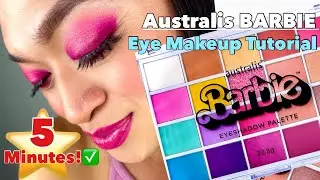 Australis Barbie Eyeshadow Palette Tutorial