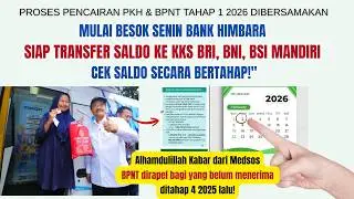 KEMENSOS RESMI PERINTAHKAN BANK PROSES PENCAIRANDI KKS HARI BRI BNI BSI MANDIRI   MULAI BESOK SENIN