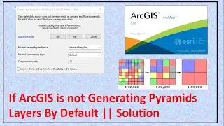 Pyramids Layers are not generating in ArcGIS || Solution