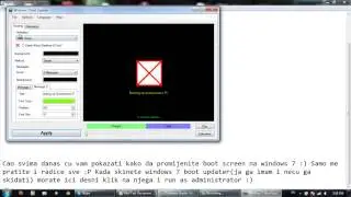 How to change windows 7 boot screen