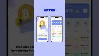 Mobile App UI Design | Crypto App UI Design in figma #figma