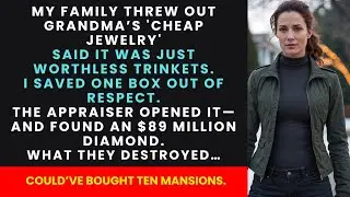 Family Destroyed Grandma's 'Cheap Jewelry'&mdash;Until the Appraiser Found the Hidden $89M Diamond