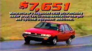 Chevy Nova commercial (1986)