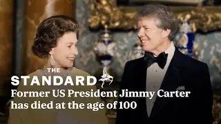 King and PM honour former US president Jimmy Carter after his death aged 100