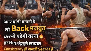 Back workout at gym 