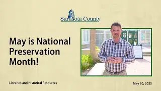 May is National Preservation Month!