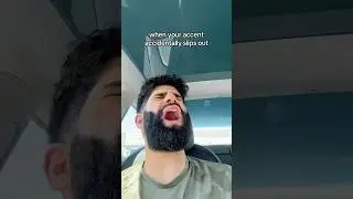 when the indian accent slips out 💀