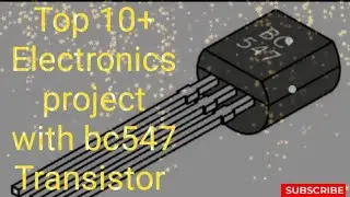 Tops 10+ electronics project Using with Bc547 Transistor|diy projects|usmanlab