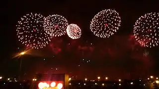 Moscow's International fireworks festival 2019. Team Argentina.