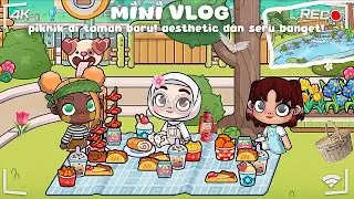 (AVATAR WORLD) MINI VLOG PIKNIK DI TAMAN BARU! AESTHETIC DAN SERU BANGET!