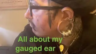 How my ear got this big. 