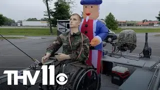 Arkansas man creates fully wheelchair accessible fishing boat