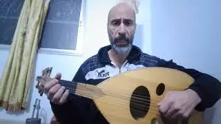 كذاب انت كذاب .. حسين حوراني .. تعليم عزف عود بلفظ النوتة 