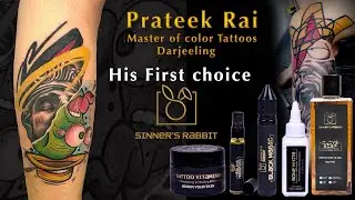 Master of Color Tattoos Prateek Rai | Tattoo aftercare product | Tattoo Healing #tattooaftercare