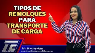💥 Tipos de REMOLQUE que Todo TRANSPORTISTA Debe CONOCER