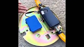 HI-TEX Car Parking Lock System With Remote Control