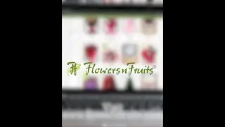 Merry Christmas with Flowers N Fruits