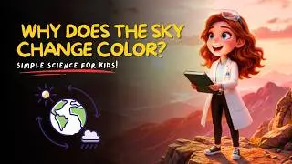 Why Does the Sky Change Color at Sunrise and Sunset? #minidocsforkids