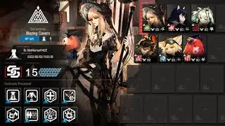 [ Arknights ] CC#7 Daily 1 Blazing Cavern Max Risk 15
