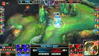 Fnatic vs Origen Game 1   League Of Legends   EU LCS 2015 Summer Playoffs   Grand Final
