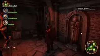 Iron Bull REALLY likes that pillar in the wall... | Dragon Age: Inquisition Moment #4
