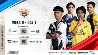 🔴 LIVE | MPL PH S14 | FILIPINO - Week 8 Day 1