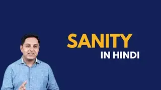 Meaning of sanity  in Hindi