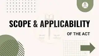 Scope & Applicability of PoSH Act || 4-Week Certificate Course on PoSH by Legal Vidhiya