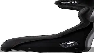 Sparco 008011RNR QRT Black Seat Circuit II for motosport cars