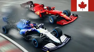 Canadian Grand Prix But cars have equal performance | F1 2021 controller gameplay