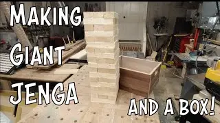 Giant Jenga Game EASY DIY: How to make