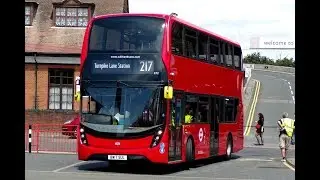London Bus Part Route Visual ► Route 217 Edmonton Cambridge Roundabout - Waltham Cross Bus Station