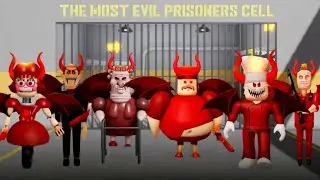Roblox Escape | The Most Evil Prisoners Cell 😈 | Evil Monsters Prison Run Obby 😱 #roblox 