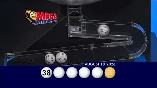 Mega Millions Drawing 08-18-26