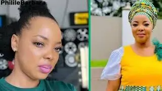 Watch former RHOD's Mbaliyesizwe Mgiba shout the security guard
