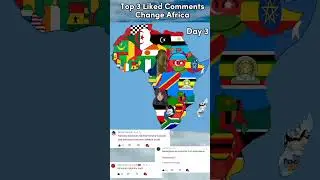 Top 3 Liked Comments Change Africa | Part 3 #shorts #viral #geography #asia