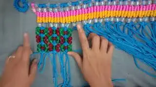 #Macrame Toran new design ..#Short video... Mahi Macrame Arts