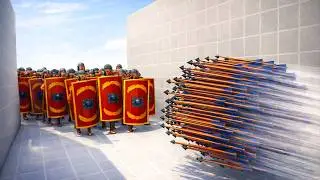 200 Shield Bearers vs EVERY GOD - Totally Accurate Battle Simulator TABS