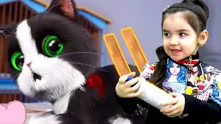 A Day in 【Kitten Match】 world with Dominika and Stray Cats