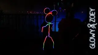 LED Halloween Costume version 2.0 Minnie Mouse edition for Glowy Zoey