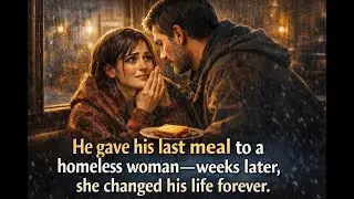 He gave his last meal to a homeless woman&mdash;weeks later, she changed his life forever.