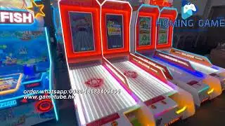 Factory Dierct Supply Fec game center kids Go Fishing Redemption Game machine and  Kids Bowling